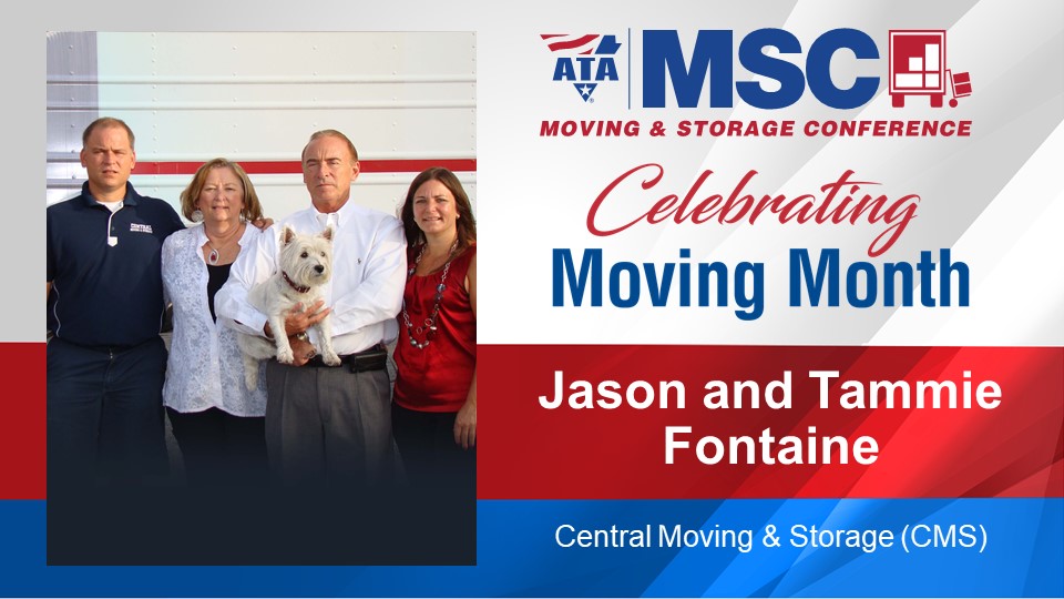 Moving Month: Mover Highlight: Jason and Tammie Fontaine – Central Moving & Storage 